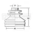 Joint-soufflet, arbre de commande FIRST LINE [FCB2598]