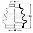 Joint-soufflet, arbre de commande FIRST LINE [FCB6065]