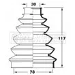 Joint-soufflet, arbre de commande FIRST LINE [FCB6070]