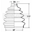 Joint-soufflet, arbre de commande FIRST LINE [FCB6077]
