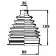 Joint-soufflet, arbre de commande FIRST LINE [FCB6150]