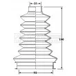 Joint-soufflet, arbre de commande FIRST LINE [FCB6202]