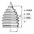 Joint-soufflet, arbre de commande FIRST LINE [FCB6422]