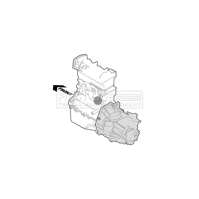 Support moteur FIRST LINE FEM4360 - Visuel 1