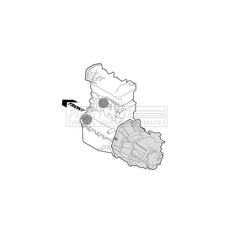 Support moteur FIRST LINE FEM4383 - Visuel 2