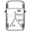 FIRST LINE FKB3429 - Tirette à câble, frein de stationnement