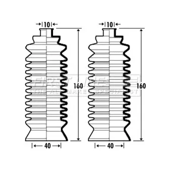 Jeu de joints-soufflets, direction FIRST LINE [FSG3369]