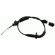 SACHS 3074 600 101 - Tirette à câble, commande d'embrayage