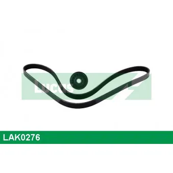LUCAS LAK0276 - Jeu de courroies trapézoïdales à nervures