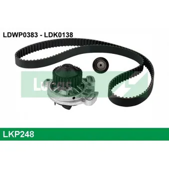 LUCAS LKP248 - Pompe à eau + kit de courroie de distribution