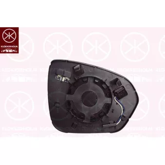 Verre de rétroviseur, rétroviseur extérieur KLOKKERHOLM OEM 963650640R