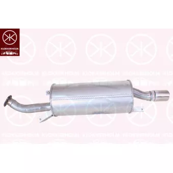 Silencieux arrière KLOKKERHOLM 235-165