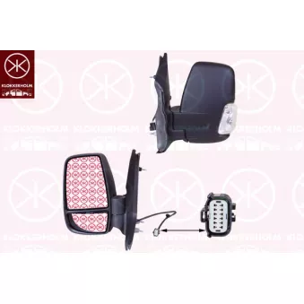 Rétroviseur extérieur KLOKKERHOLM OEM KK3117683EA5JA6