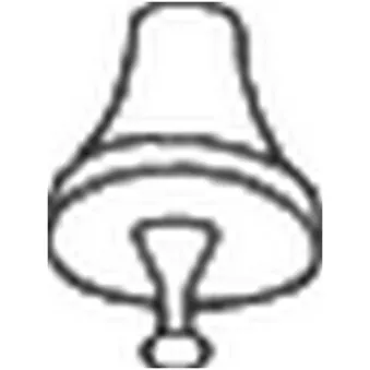 KLOKKERHOLM 255-019 - Bandes de caoutchouc, échappement