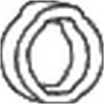 KLOKKERHOLM 255-356 - Bandes de caoutchouc, échappement