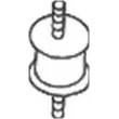 Bandes de caoutchouc, échappement KLOKKERHOLM [255-458]