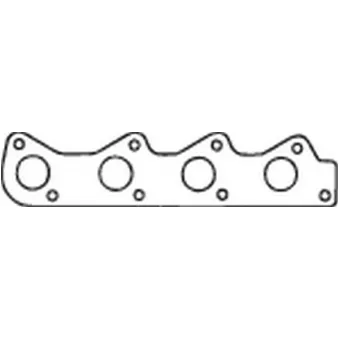 KLOKKERHOLM 256-578 - Joint d'étanchéité, tuyau d'échappement