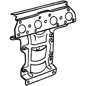 KLOKKERHOLM 256-853 - Joint d'étanchéité, tuyau d'échappement