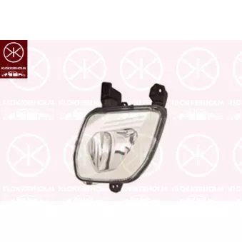 Projecteur antibrouillard avant gauche KLOKKERHOLM 25660281