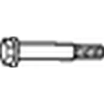 KLOKKERHOLM 258-790 - Vis, système d'échappement