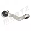 MERTZ M-S0186 - Triangle ou bras de suspension (train avant)