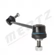 MERTZ M-S0663 - Entretoise/tige, stabilisateur avant gauche
