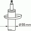 SACHS 311 863 - Jeu de 2 amortisseurs avant