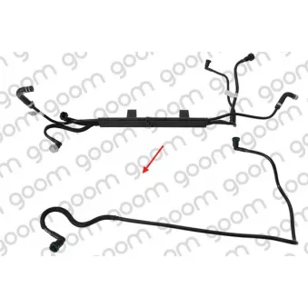 Tuyauterie de carburant GOOM OEM 51873181 Tuyauterie de carburant GOOM OEM 51873181