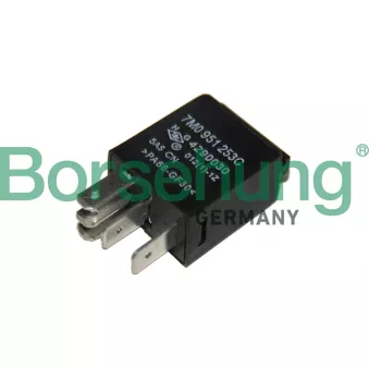 Relais, courant de travail Borsehung B17811 pour AUDI A4 45 TFSI Mild Hybrid quattro - 245cv