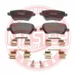MASTER-SPORT GERMANY 13046027092N-SET-MS - Jeu de 4 plaquettes de frein avant