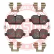 MASTER-SPORT GERMANY 13046027132N-SET-MS - Jeu de 4 plaquettes de frein arrière