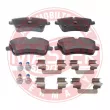 MASTER-SPORT GERMANY 13046027262N-SET-MS - Jeu de 4 plaquettes de frein avant
