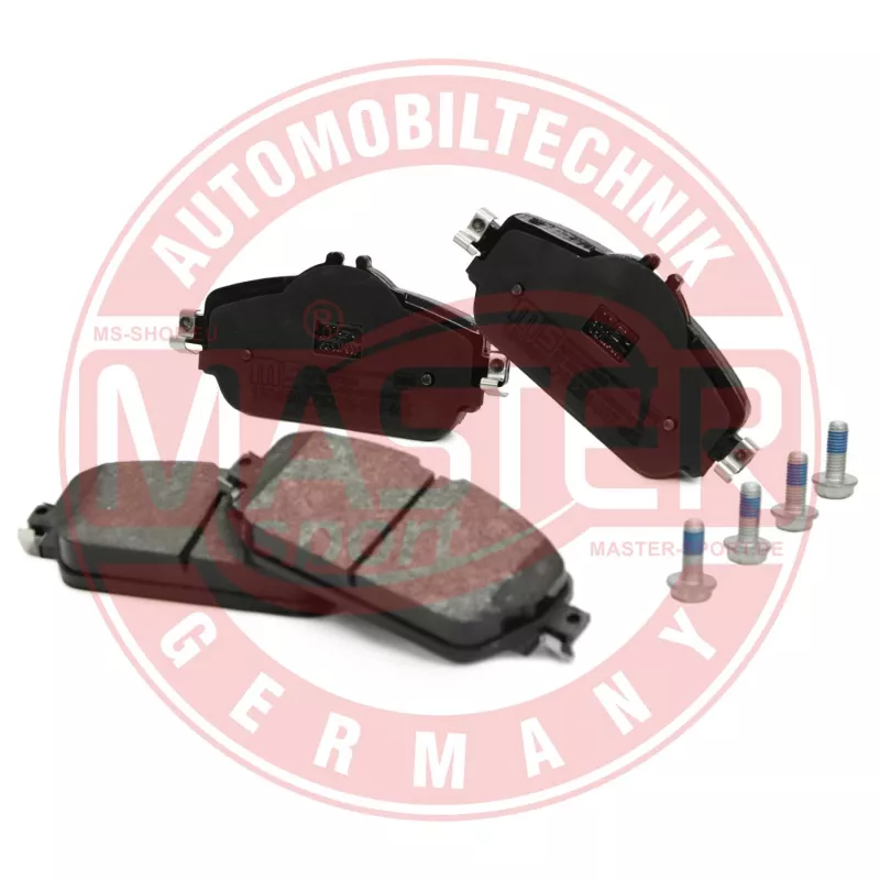 Jeu de 4 plaquettes de frein avant MASTER-SPORT GERMANY 13046027922N-SET-MS - Visuel 2