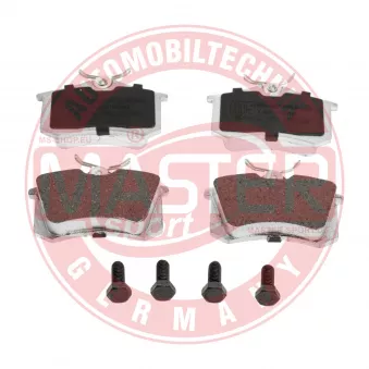 Jeu de 4 plaquettes de frein arrière MASTER-SPORT GERMANY OEM 4254C5