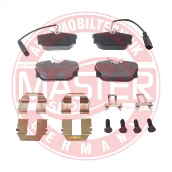 Jeu de 4 plaquettes de frein arrière MASTER-SPORT GERMANY OEM 7D0698451C