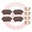 MASTER-SPORT GERMANY 13046028852N-SET-MS - Jeu de 4 plaquettes de frein avant