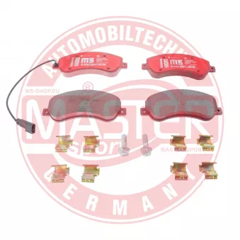 Jeu de 4 plaquettes de frein avant MASTER-SPORT GERMANY OEM 1433952