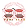 MASTER-SPORT GERMANY 13046038352-SET-MS - Jeu de 4 plaquettes de frein arrière