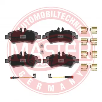 Jeu de 4 plaquettes de frein arrière MASTER-SPORT GERMANY OEM A0044206920