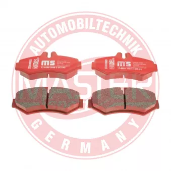 Jeu de 4 plaquettes de frein arrière MASTER-SPORT GERMANY OEM 2D0698451B