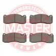 MASTER-SPORT GERMANY 13046048482N-SET-MS - Jeu de 4 plaquettes de frein avant