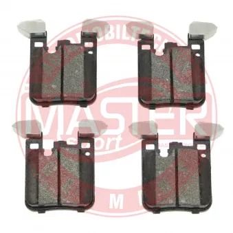 Jeu de 4 plaquettes de frein arrière MASTER-SPORT GERMANY OEM 34216876422