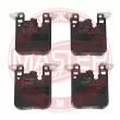 MASTER-SPORT GERMANY 13046048742N-SET-MS - Jeu de 4 plaquettes de frein arrière