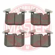 MASTER-SPORT GERMANY 13046048752N-SET-MS - Jeu de 4 plaquettes de frein avant