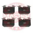 MASTER-SPORT GERMANY 13046048752N-SET-MS - Jeu de 4 plaquettes de frein avant