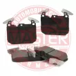 MASTER-SPORT GERMANY 13046048752N-SET-MS - Jeu de 4 plaquettes de frein avant