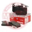 MASTER-SPORT GERMANY 13046048752N-SET-MS - Jeu de 4 plaquettes de frein avant