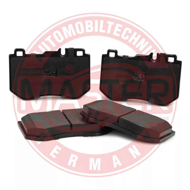 Jeu de 4 plaquettes de frein avant MASTER-SPORT GERMANY 13046048802N-SET-MS - Visuel 2