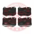 MASTER-SPORT GERMANY 13046048832N-SET-MS - Jeu de 4 plaquettes de frein avant