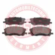 MASTER-SPORT GERMANY 13046057502N-SET-MS - Jeu de 4 plaquettes de frein avant